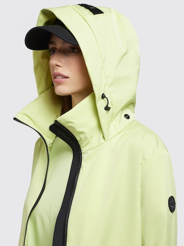 Manteau mi-saison 'Ariana2' khujo en vert