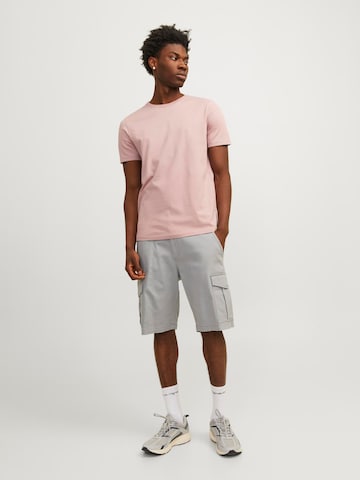 JACK & JONES - Regular Calças cargo 'Joe' em cinzento