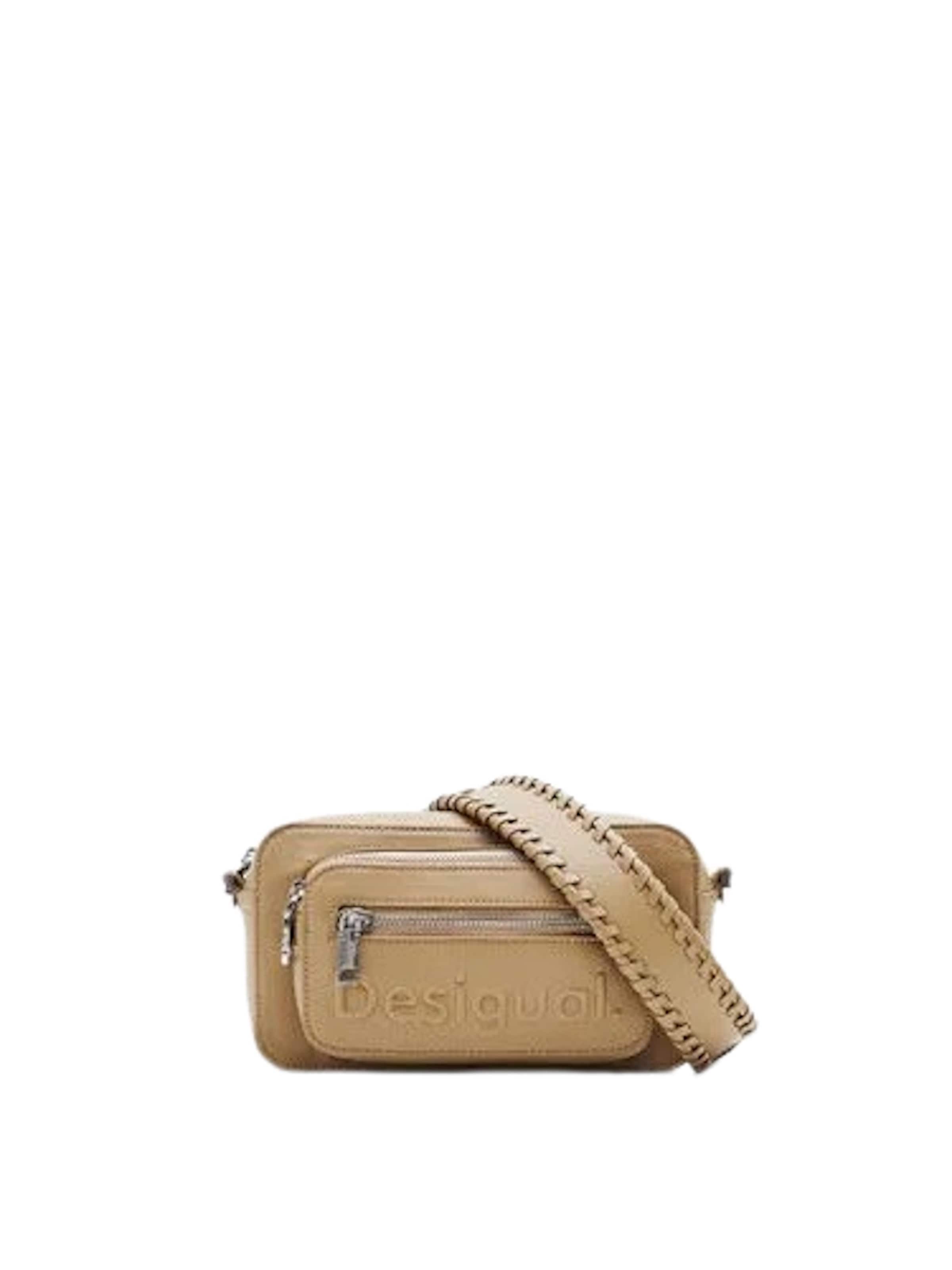 Desigual Schultertasche in Braun: Vorderseite