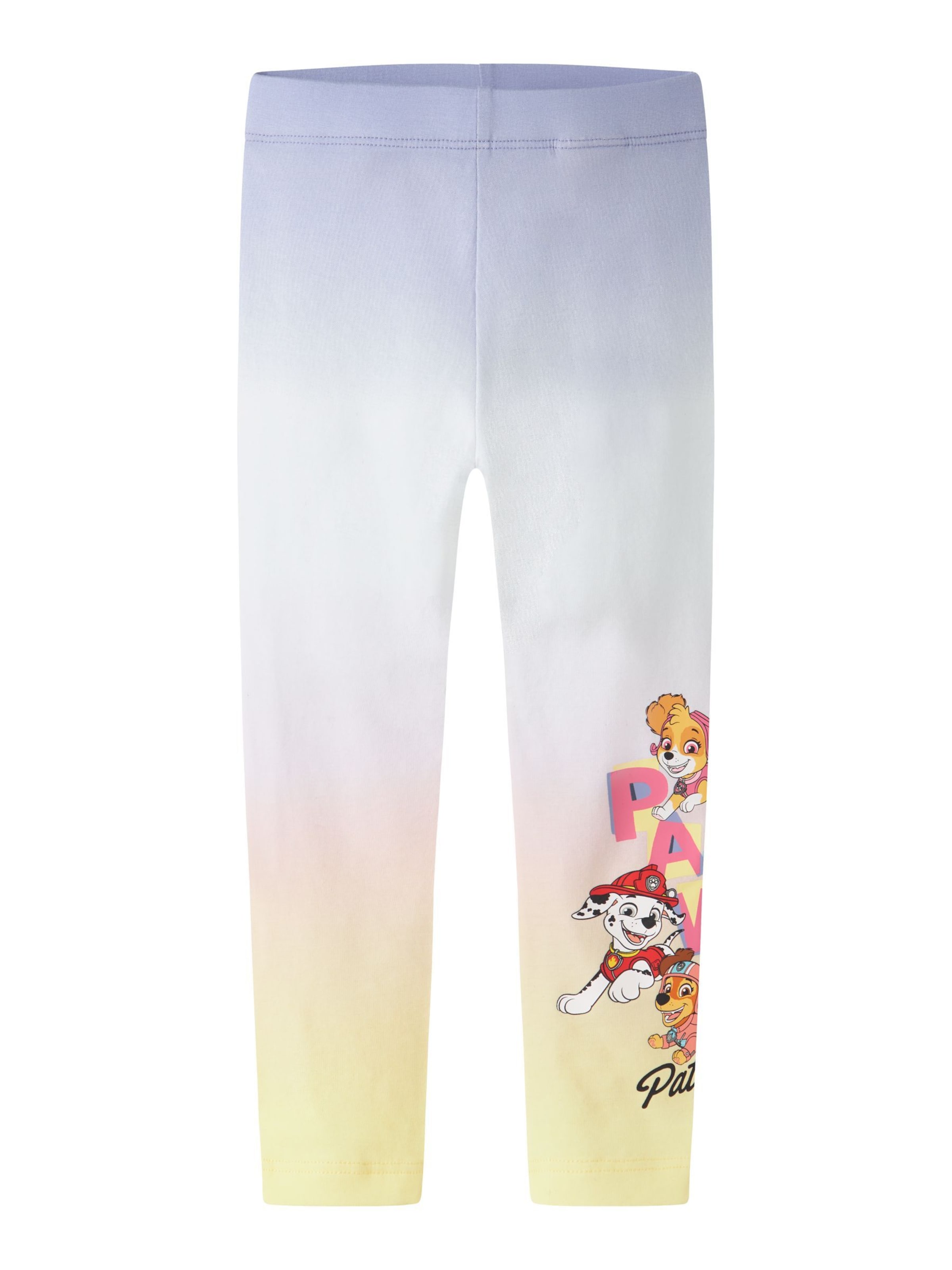 Skinny Leggings 'Paw Patrol' di NAME IT in lilla: frontale