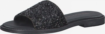 TAMARIS Mules in Black: front