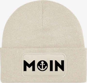 Youth Designz Mütze 'Moin' in Beige: Vorderseite