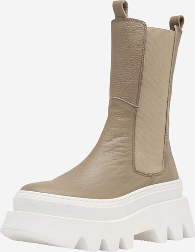FRIDA by SCHOTT & BRINCK Chelsea Boots 'Abubea' en beige foncé / blanc, Vue avec produit