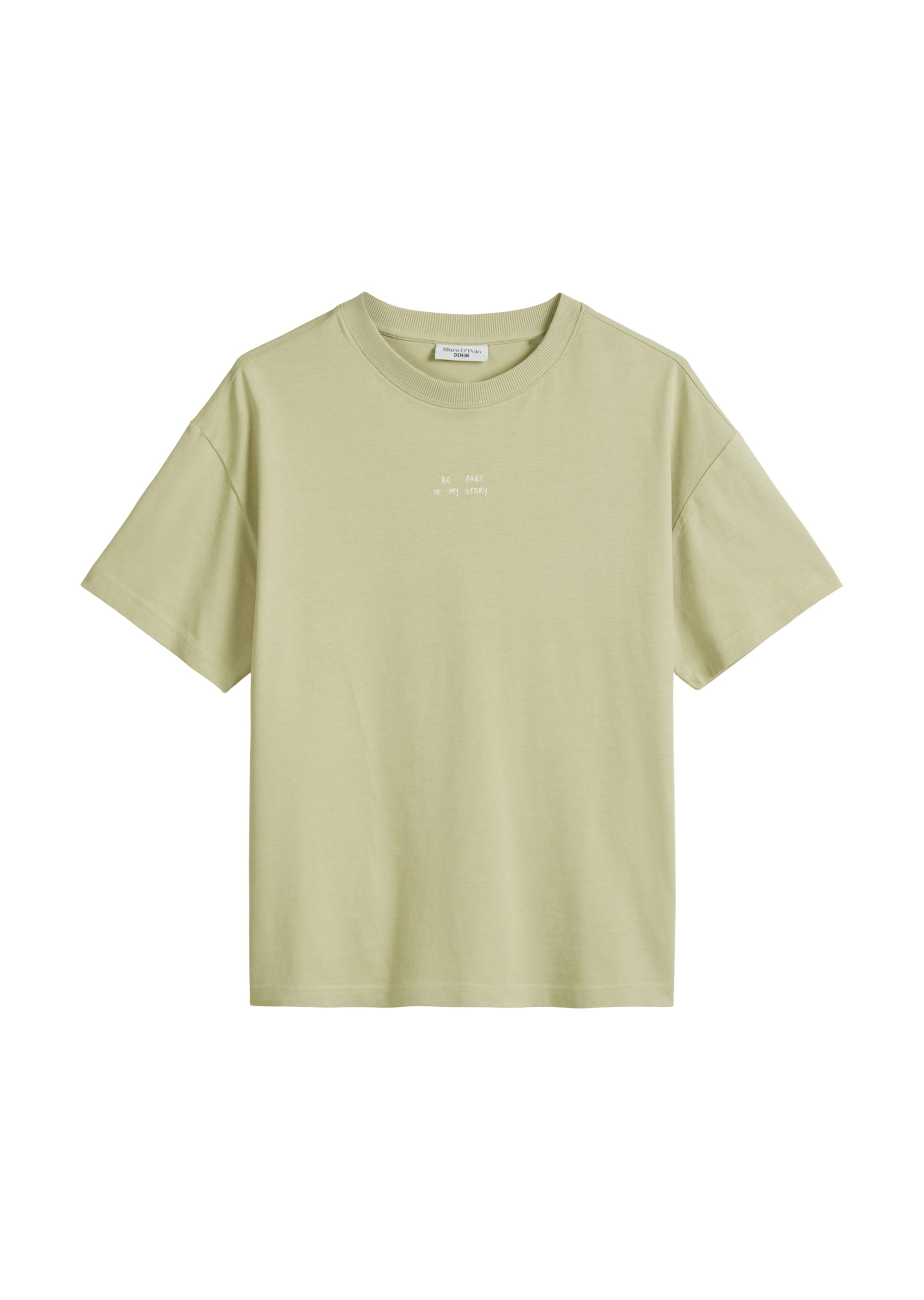 T-shirt Marc O'Polo DENIM en vert : devant