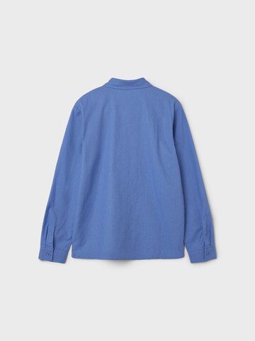 NAME IT Comfort fit Overhemd in Blauw