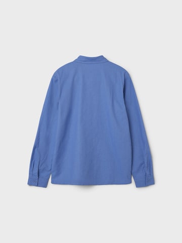 NAME IT Comfort Fit Hemd in Blau