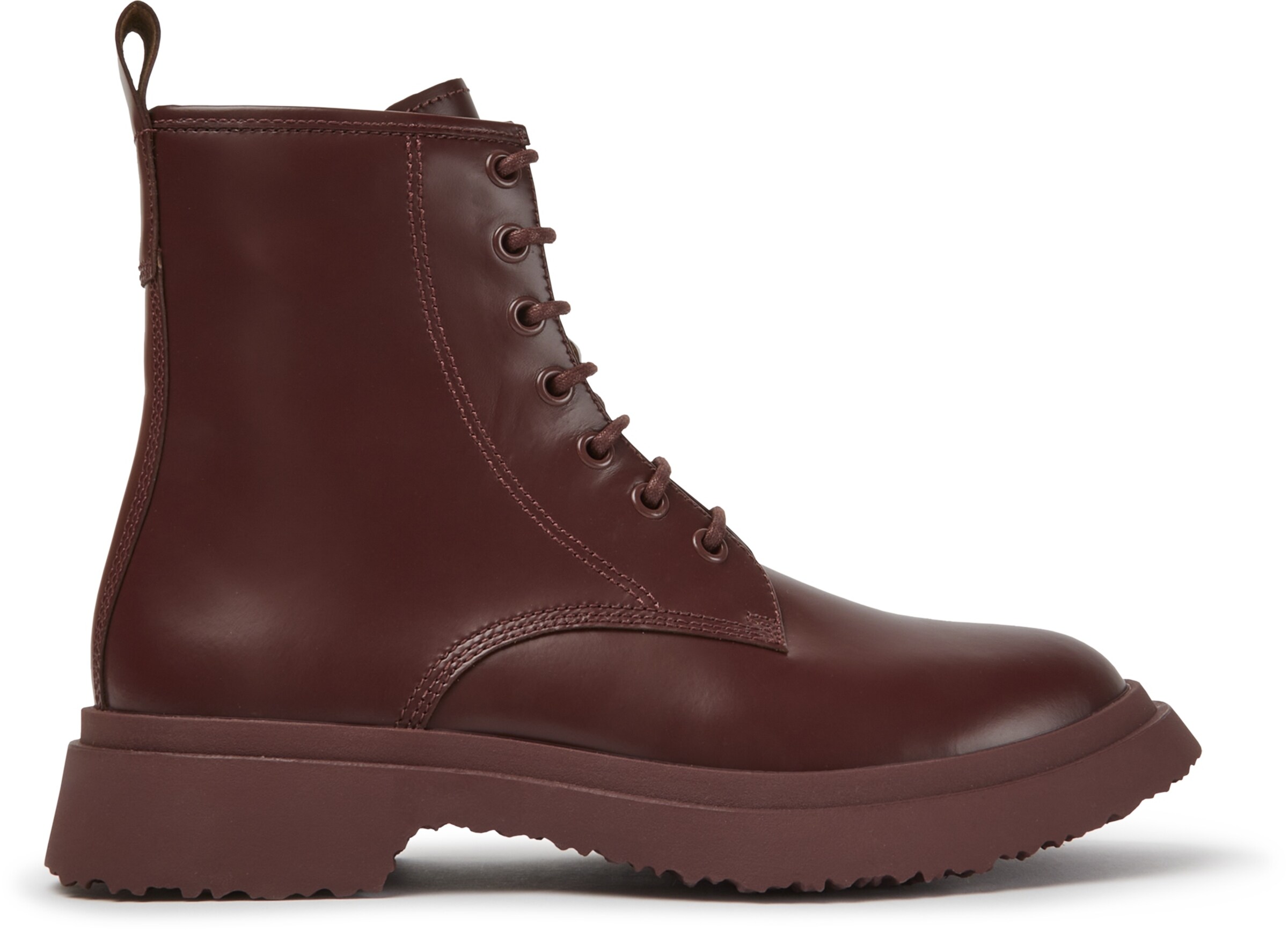 CAMPER Schnürstiefelette 'Walden' in Rot