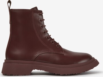 CAMPER Lace-Up Ankle Boots 'Walden' in Red