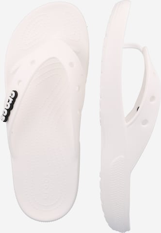 Tongs Crocs en blanc