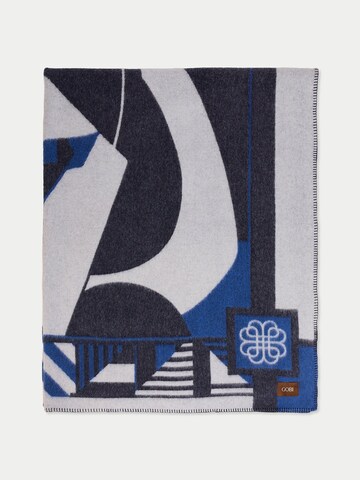 GOBI Cashmere Oversized sjal i blå