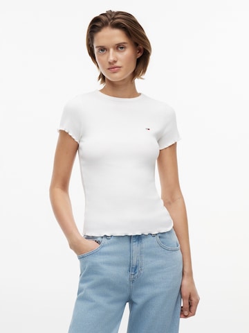 Tommy Jeans Paita värissä valkoinen: etupuoli