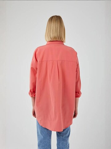 Camicia da donna di MixRay in rosso