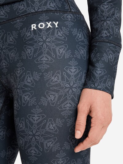ROXY Sporthose 'Daybreak' in L in hellgrau / schwarz / weiß, Produktansicht