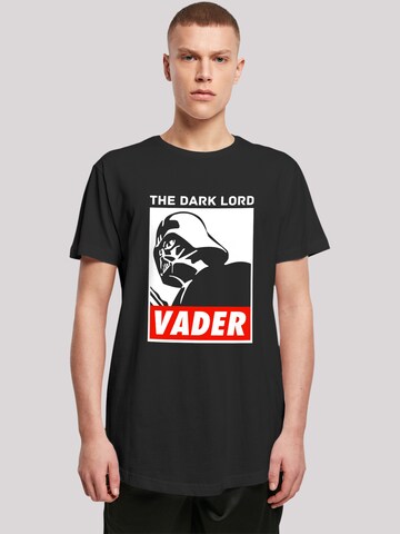 F4NT4STIC Shirt 'Star Wars Dark Lord Vader' in Schwarz: Vorderseite