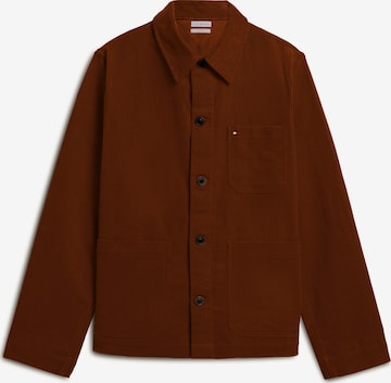 TOMMY HILFIGER Tussenjas in Bruin: voorkant