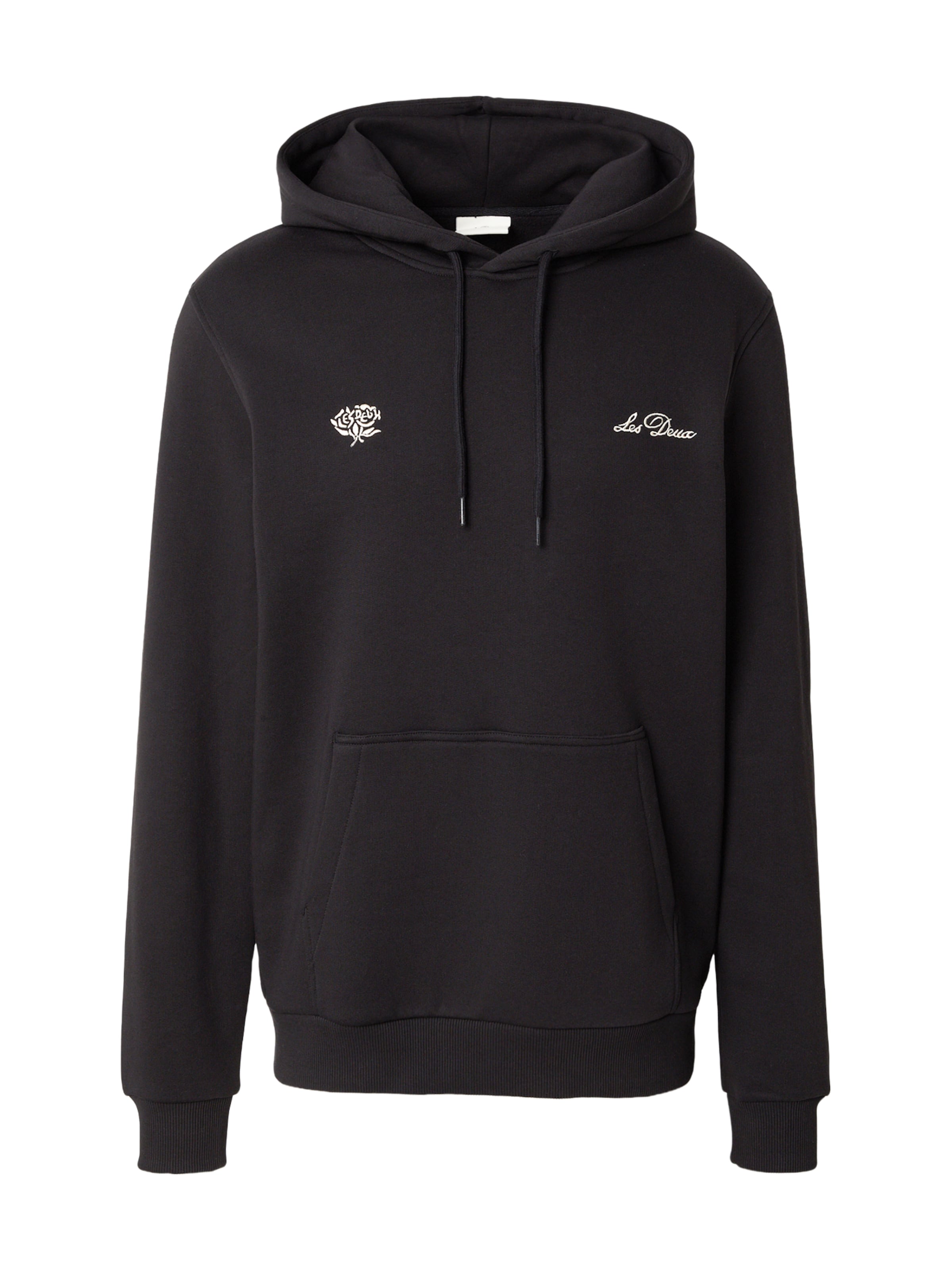 Les Deux Sweatshirt in Black: front