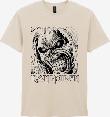 T-Shirt 'Iron Maiden Eddie Boxed' Iron Maiden en blanc : devant