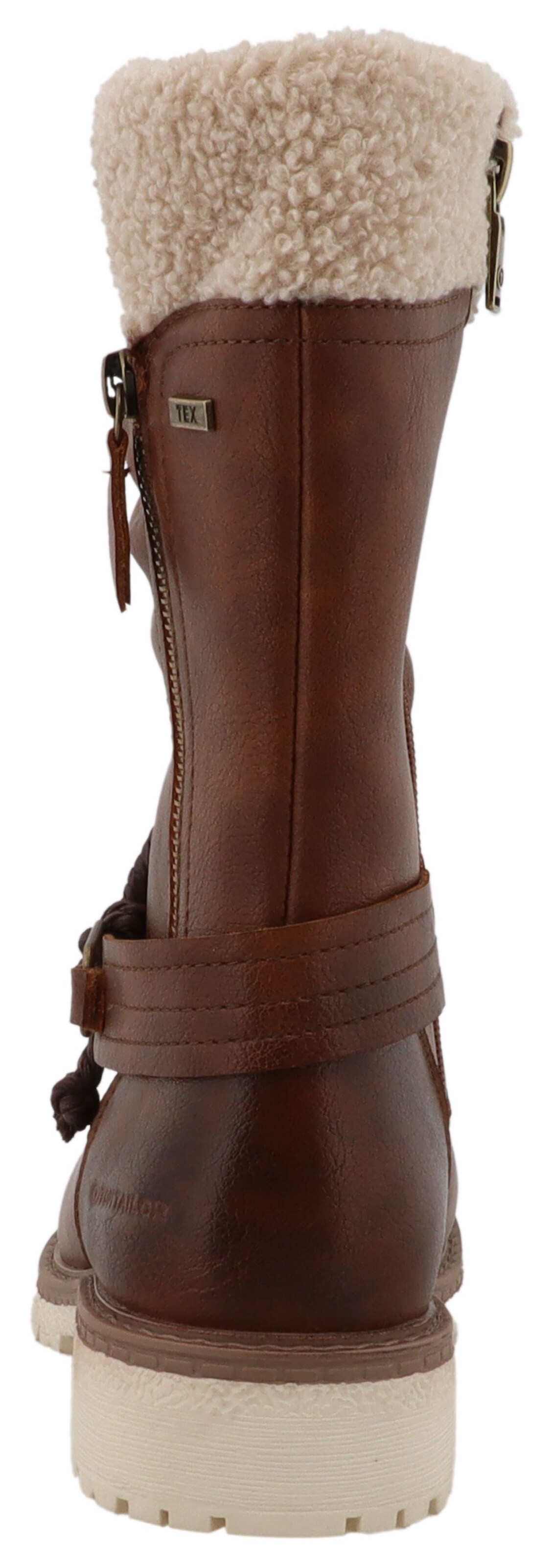 TOM TAILOR Stiefelette in Braun