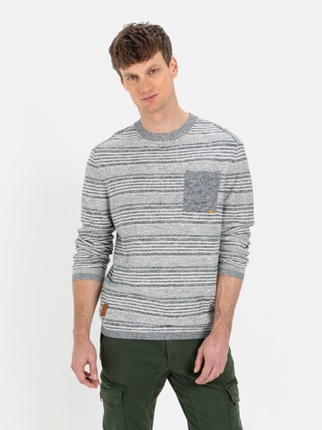 CAMEL ACTIVE Sweater in Grey: front