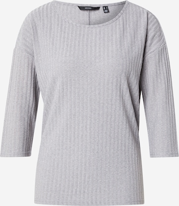 VERO MODA Футболка 'VMBRITT' в Серый: спереди