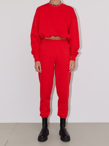 LeGer by Lena Gercke Tapered Trousers 'Ruby' in Red