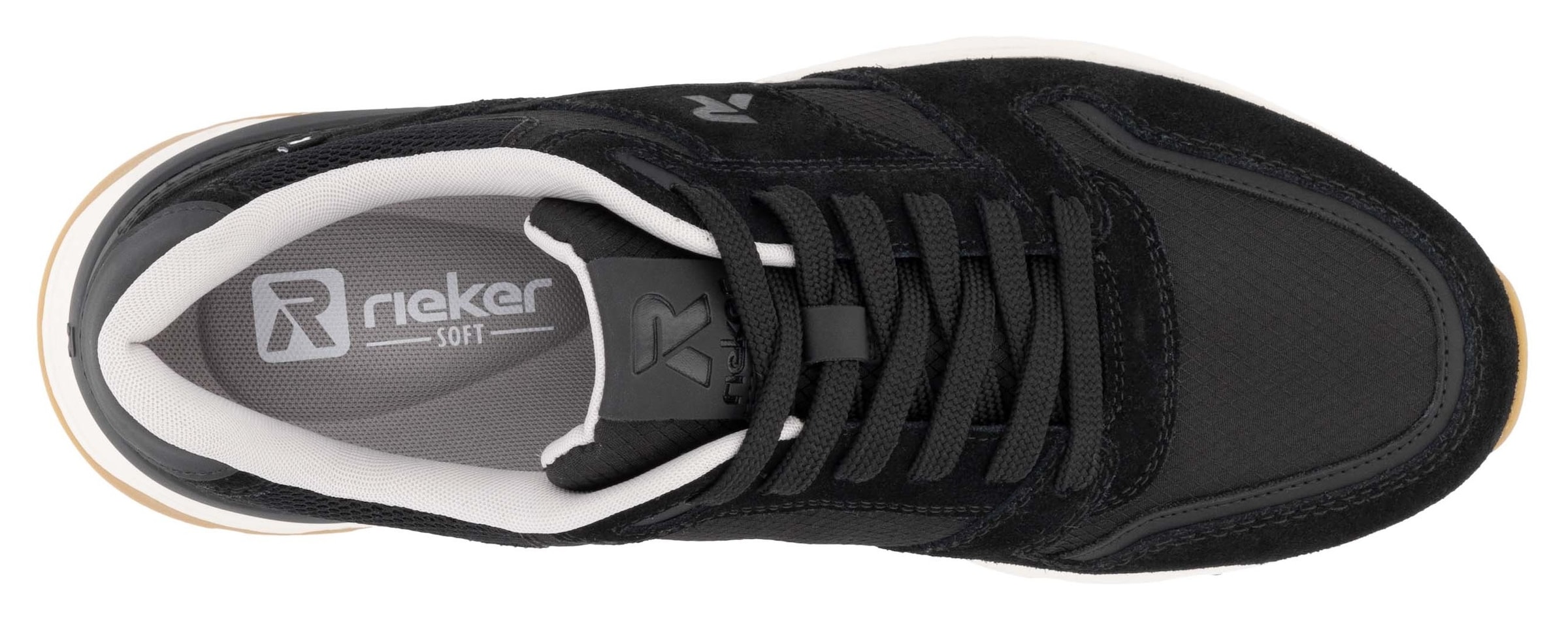 Rieker Sport Sneakers in Black