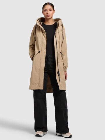 khujo Between-seasons coat 'Silica2' in Brown