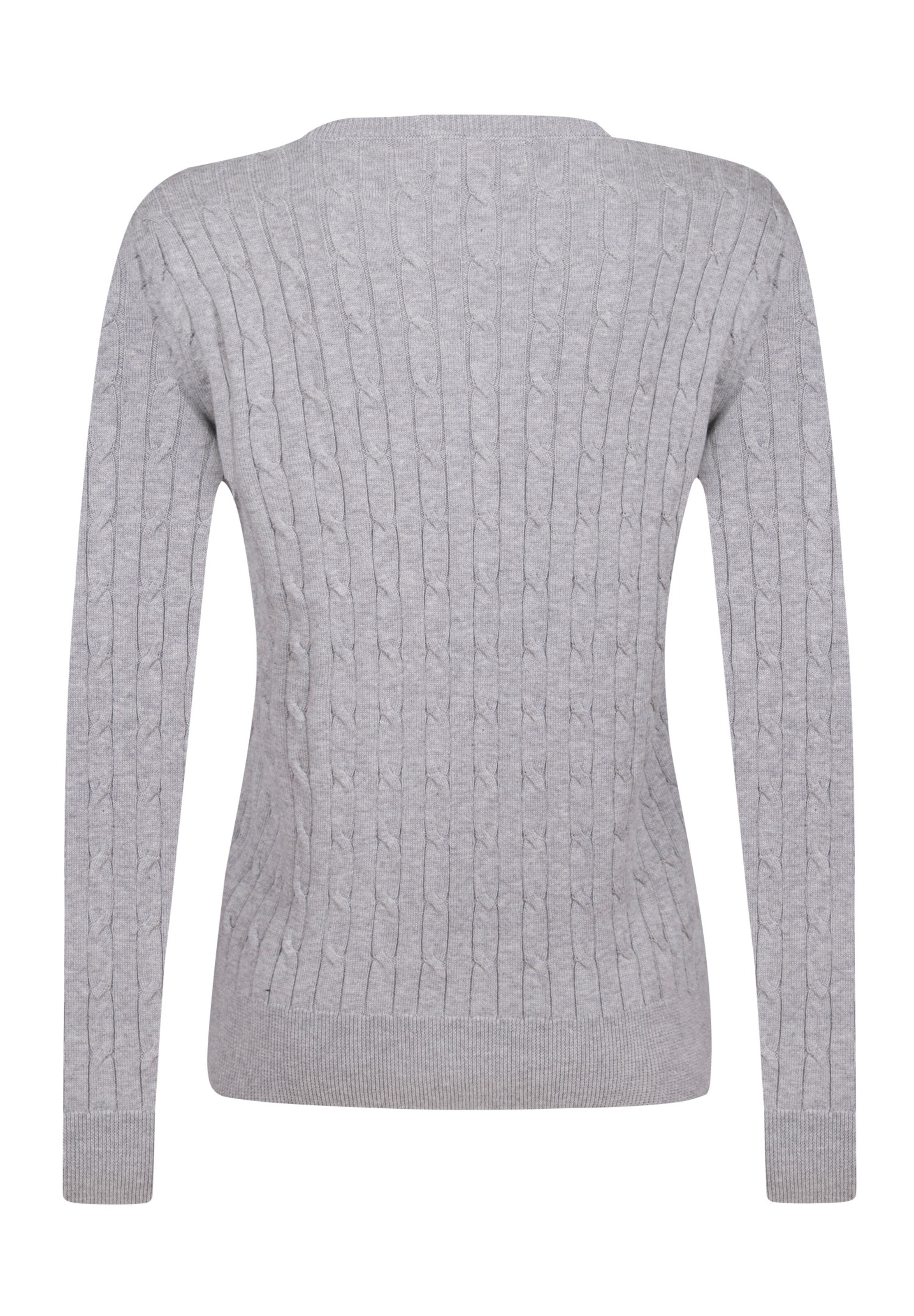 Sir Raymond Tailor Strickpullover 'Authen' in Grau