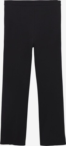 MANGO Flared Leggings 'Milly' in Black: front
