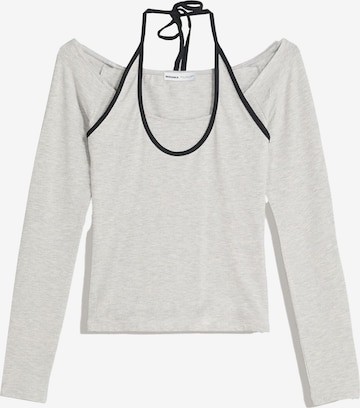 Bershka Shirt in Grau: Vorderseite