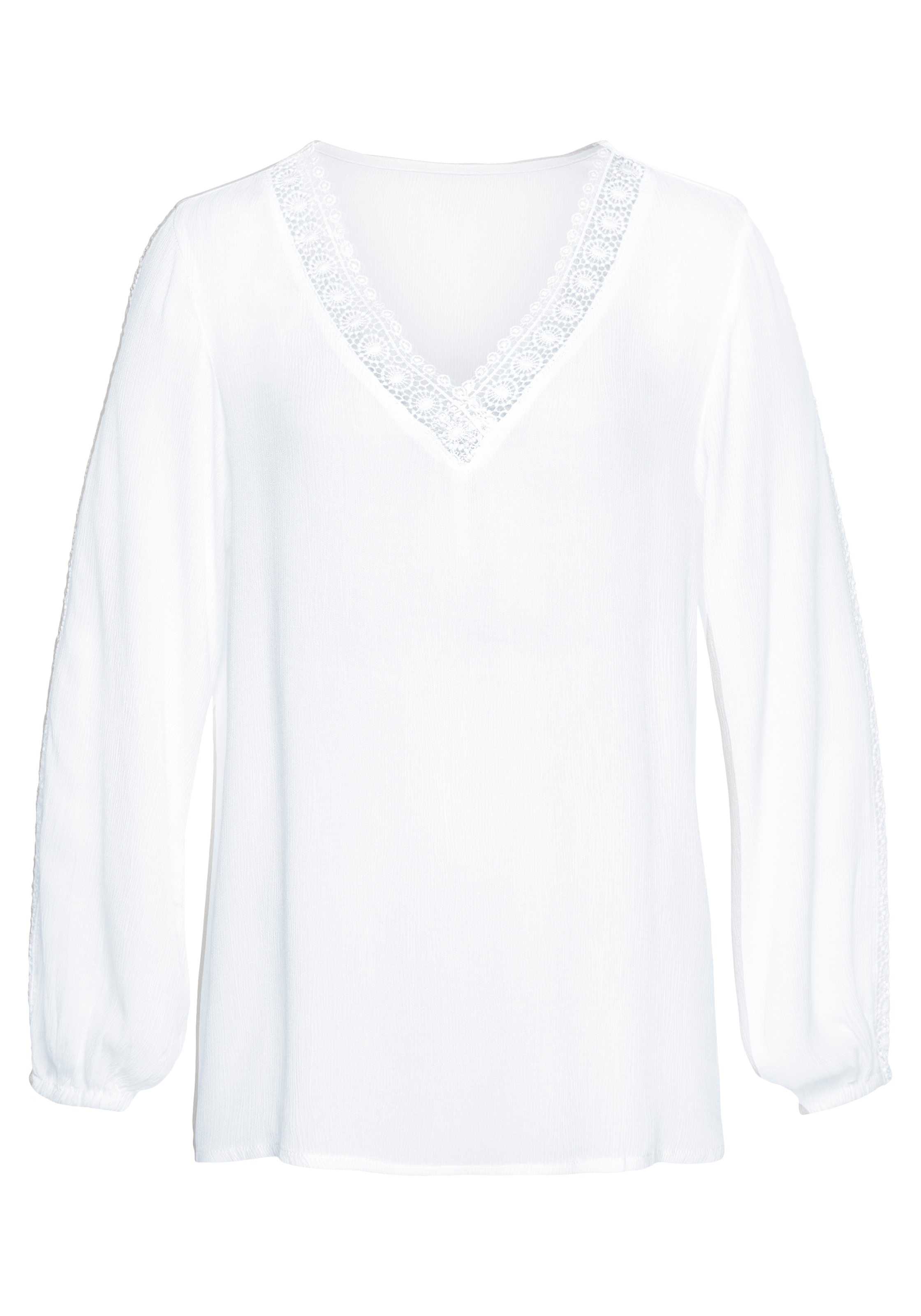 VIVANCE Bluse in Weiß: Vorderseite