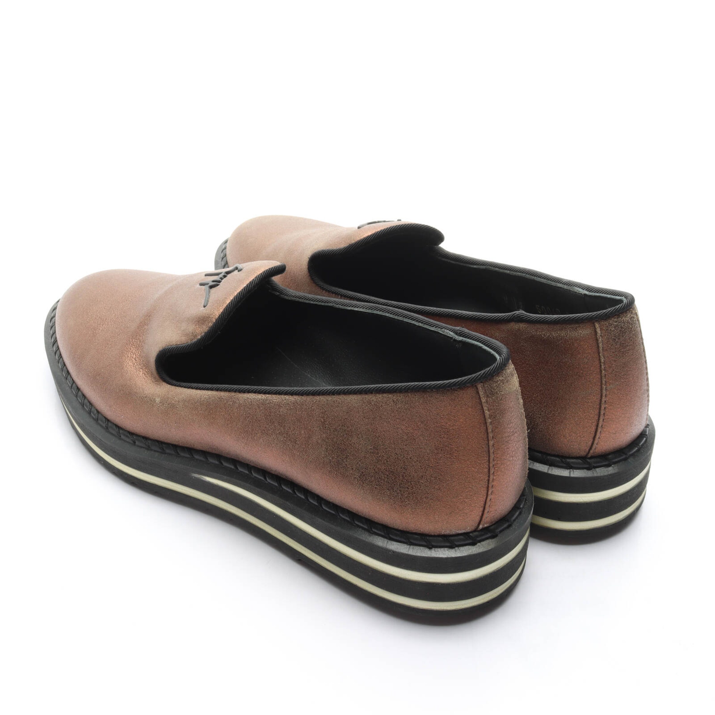 Giuseppe Zanotti Flats & Loafers in 38,5 in Brown