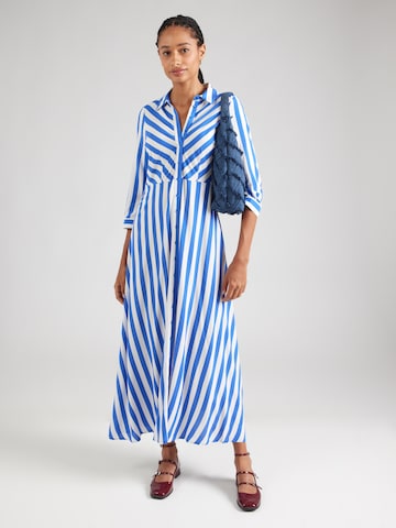 YAS Blousejurk 'YASSavanna' in Blauw: voorkant