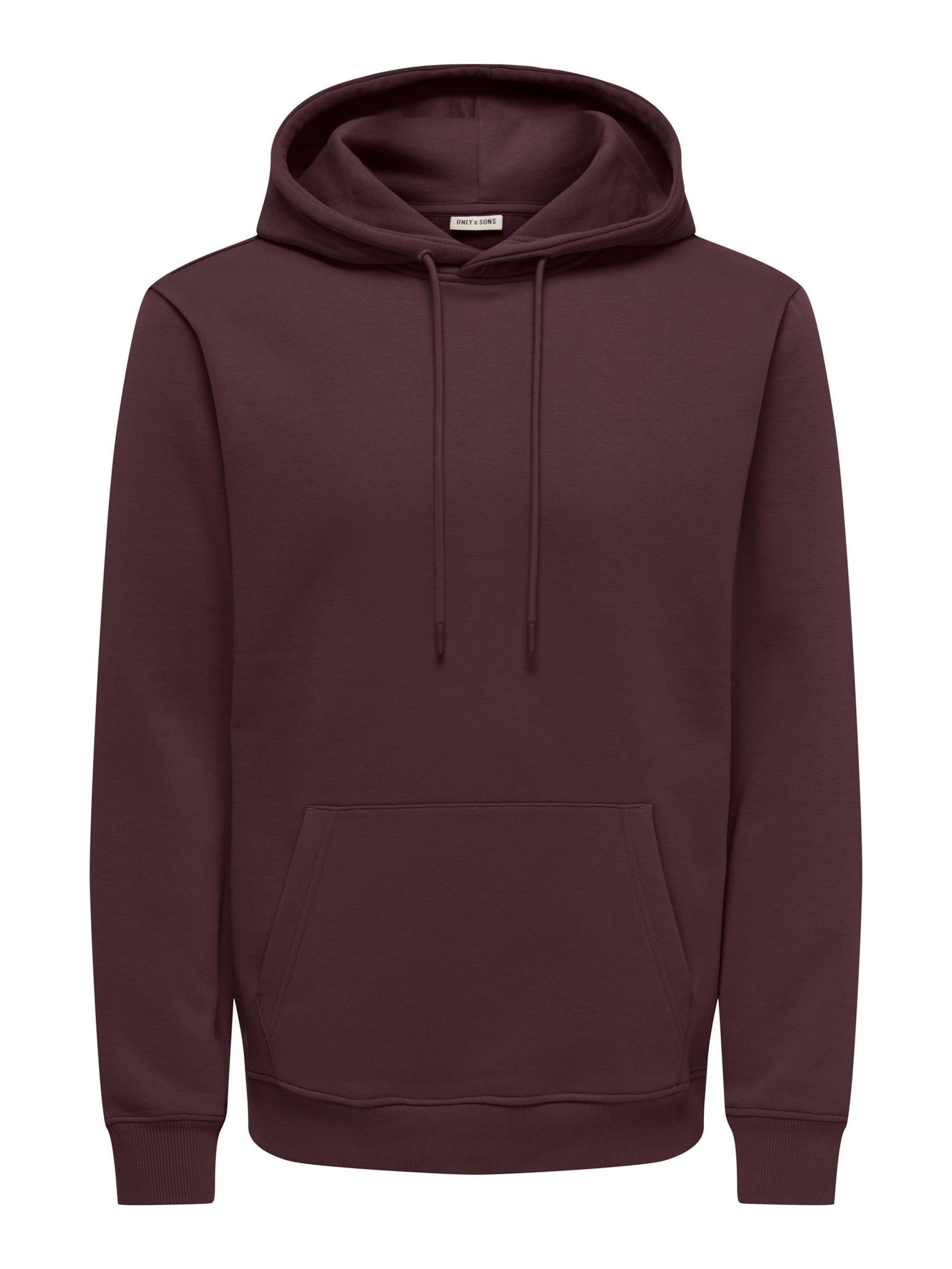 Only & Sons Sweatshirt 'ONSConnor' in Rood: voorkant
