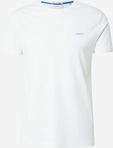 GANT - Camiseta en blanco: frente