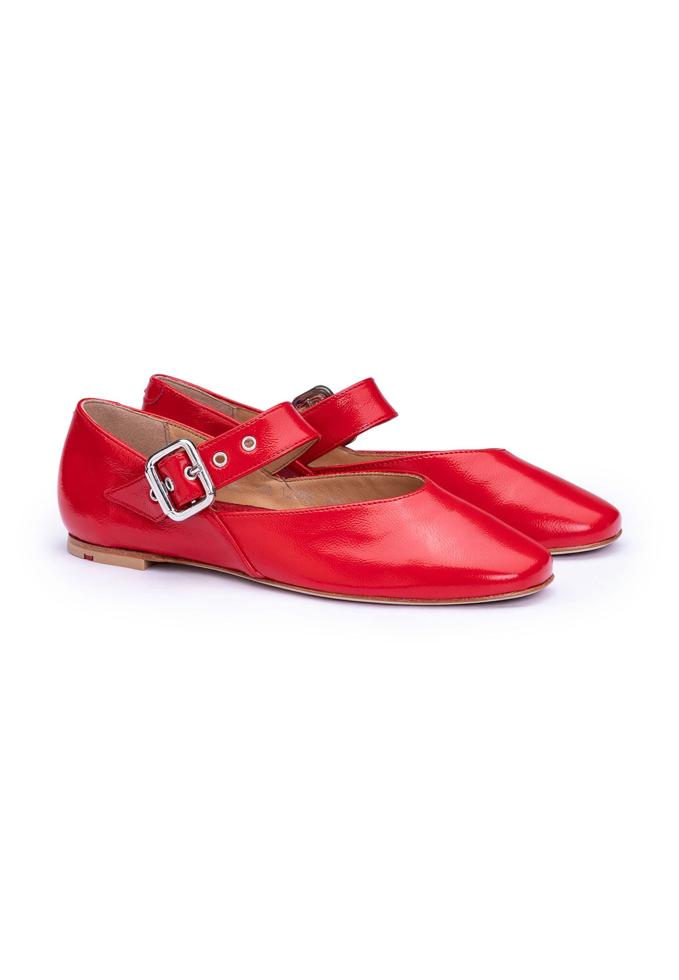 LLOYD Ballerina met riempjes in Rood