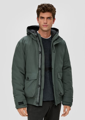 s.Oliver Демисезонная куртка в Зеленый: спереди