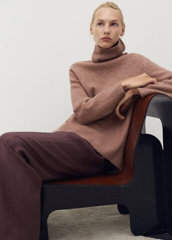MANGO Sweater 'Camilo' in Brown
