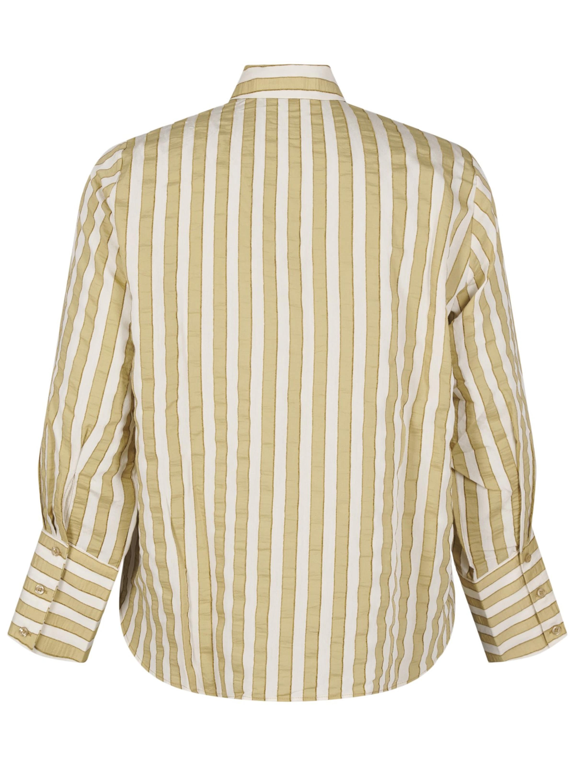 Zizzi Blouse 'ESASI' in Beige