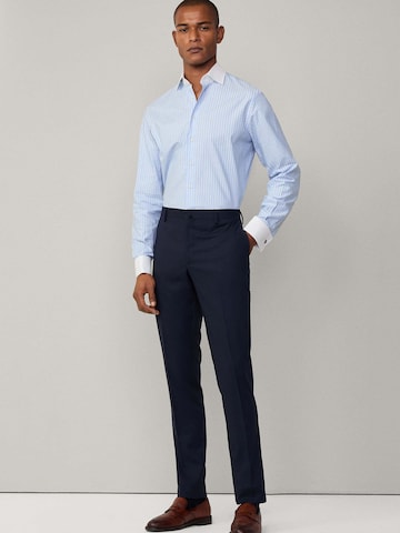 Hackett London Regular Fit Hemd in Blau