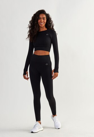 BeShaped Skinny Sportbroek 'Femme Force' in Zwart