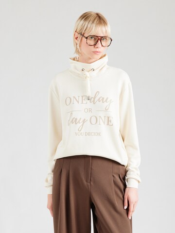 Soyaconcept Sweatshirt 'BANU 256' in Beige: voorkant