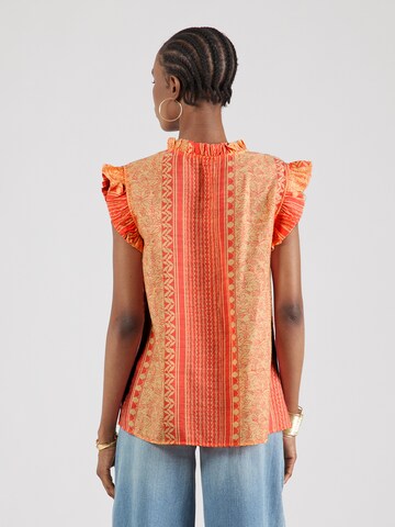 Camicia da donna 'BLASE' di Freequent in arancione