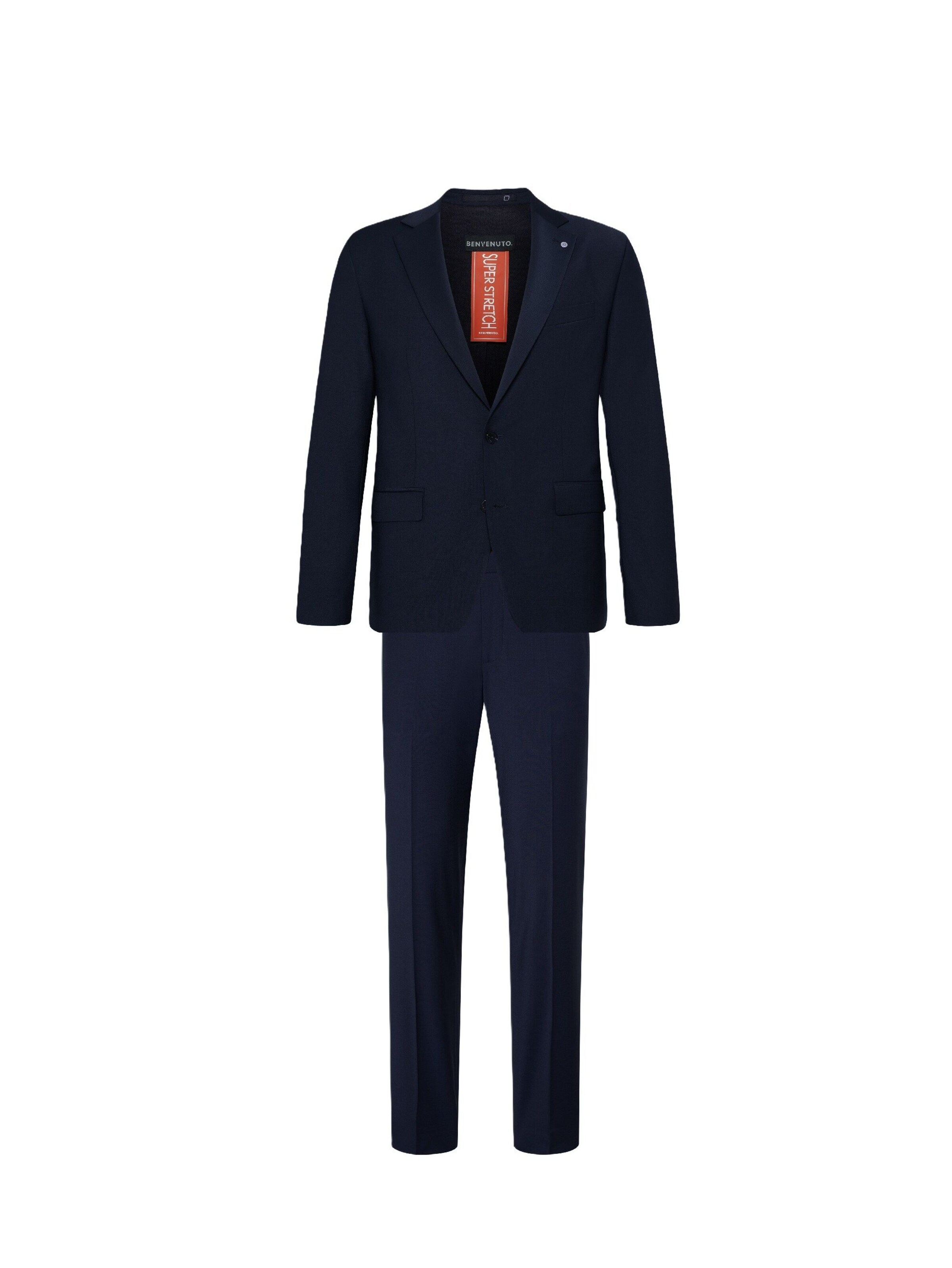 BENVENUTO Suit in Blue: front