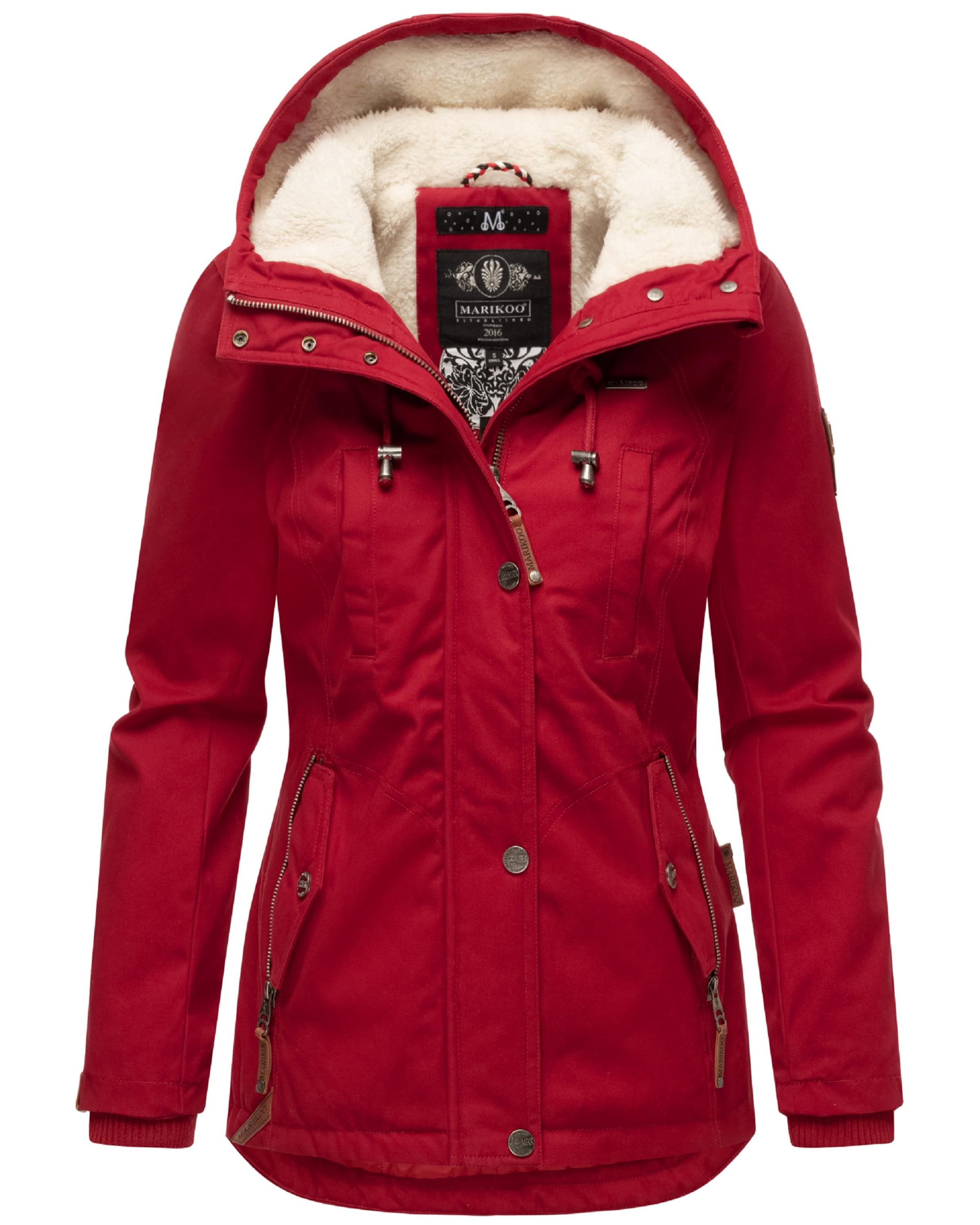 Parka invernale 'Bikoo' di MARIKOO in rosso