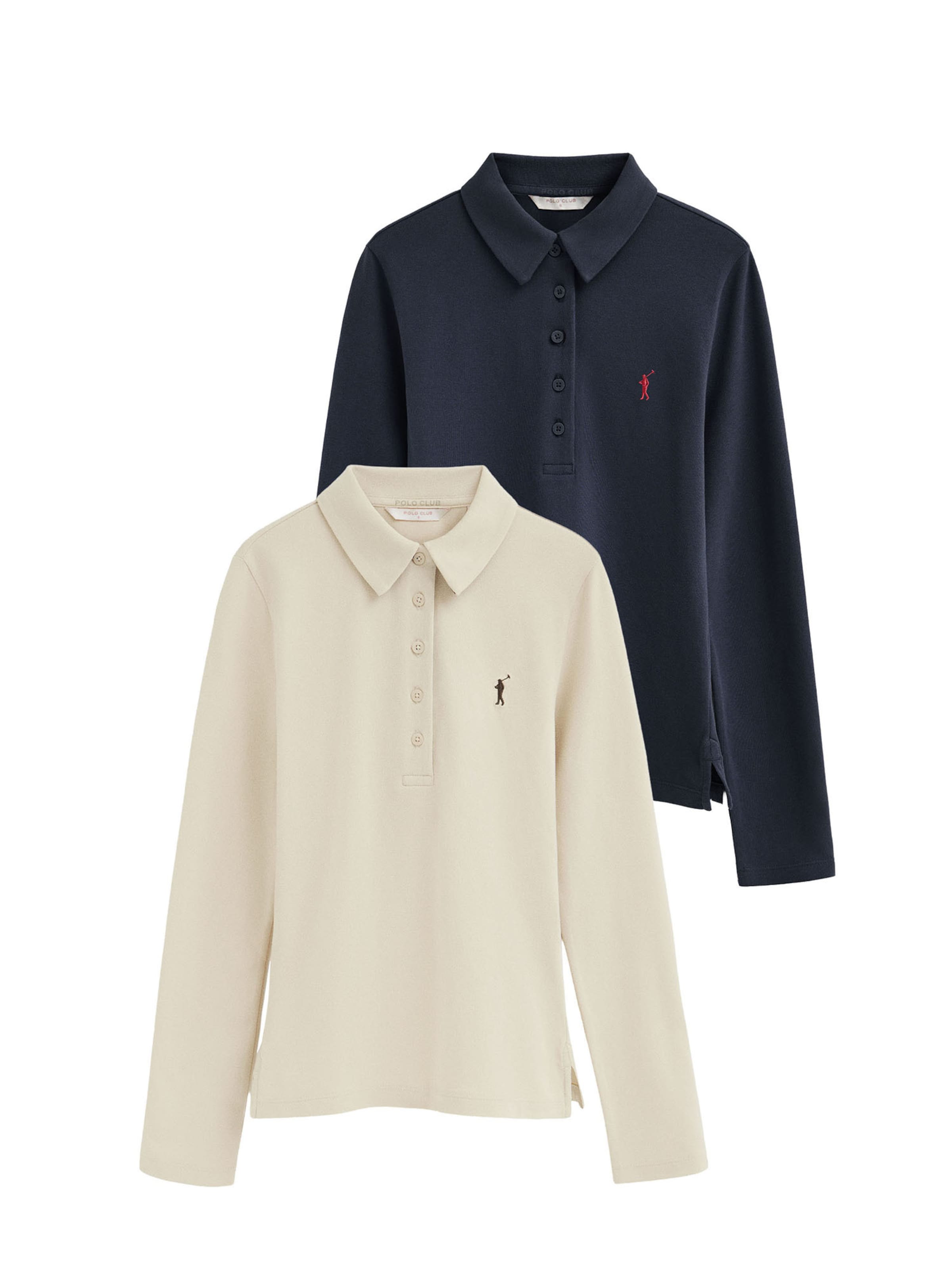 Polo Club Shirt in L in Navy / Wool white, Item view