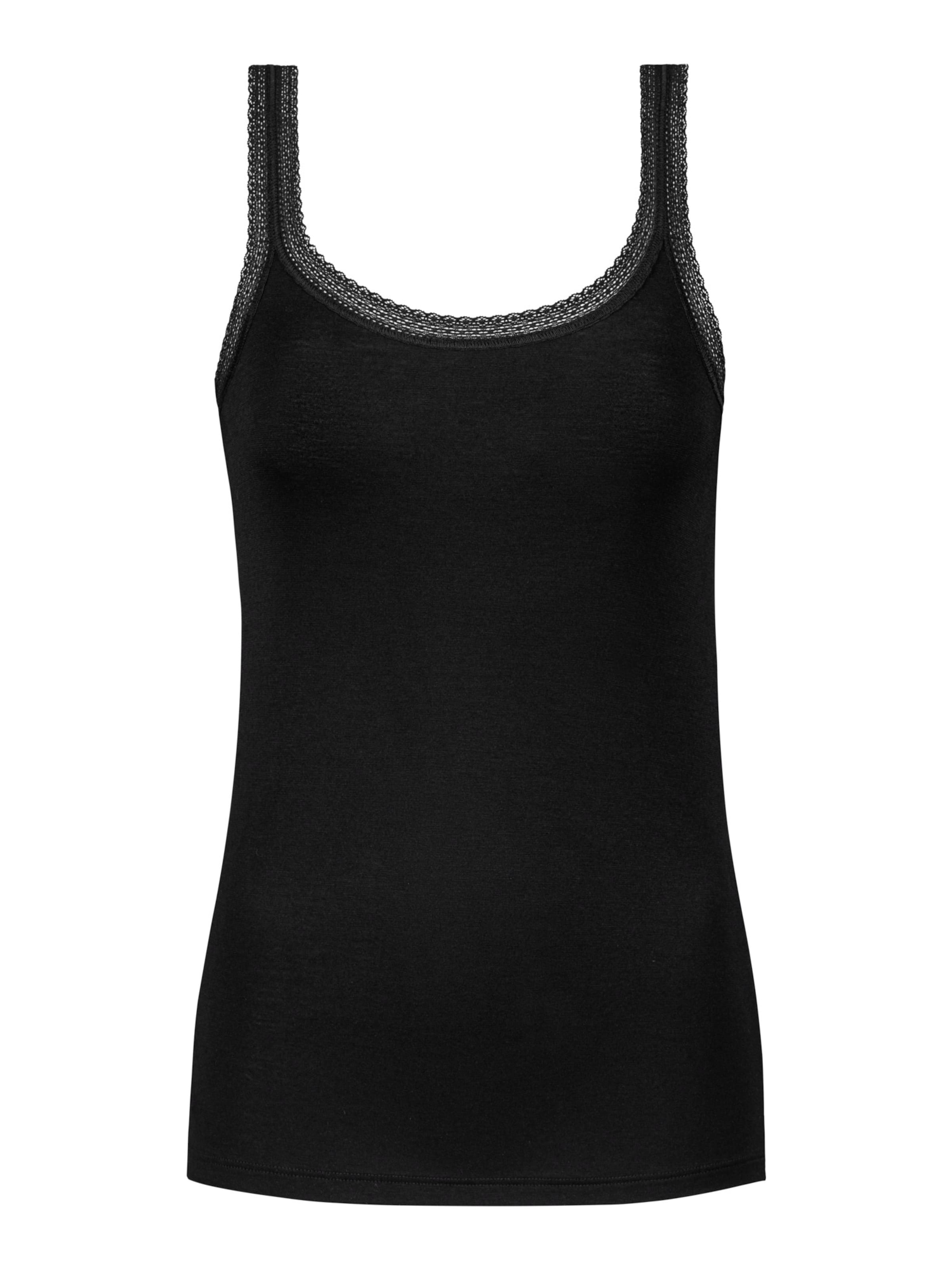 Mey Unterhemd in Schwarz: Vorderseite