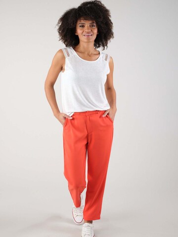 Haut 'Sally' Deeluxe en blanc