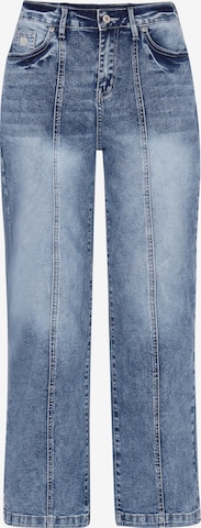 ebeeza Loosefit Farkut 'Retro' värissä sininen: etupuoli