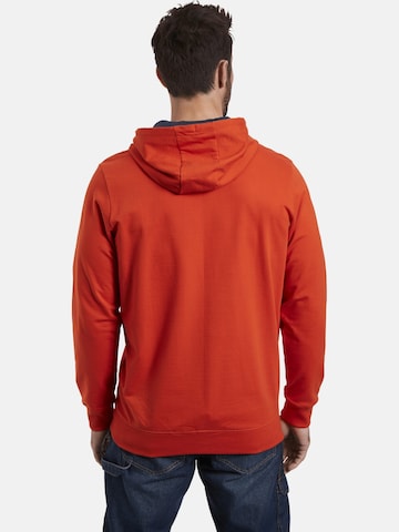 Jan Vanderstorm Sweatshirt ' Isvali ' in Orange